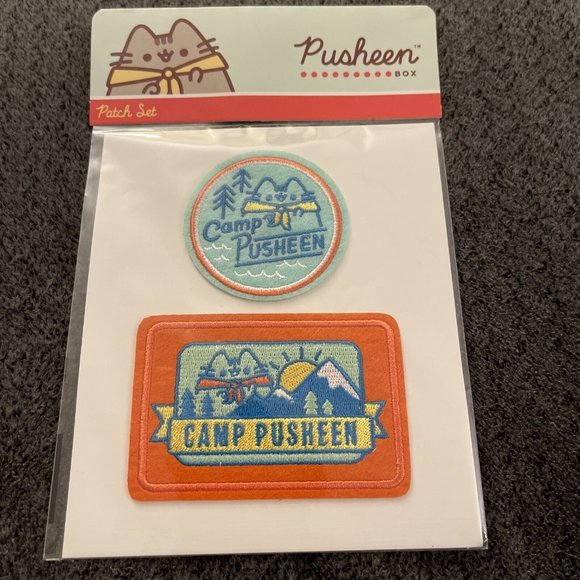 Pusheen Other - Pusheen Camp Pusheen Patch Set Summer 2020 Box Exclusive NEW C24